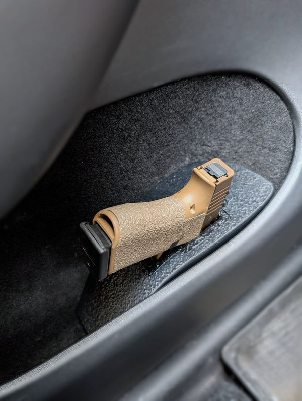 Tesla Model Y door holster for driver door pocket